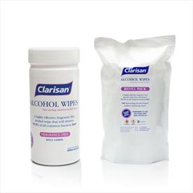 Tubs of Alcohol Disinfectant Wipes (200)