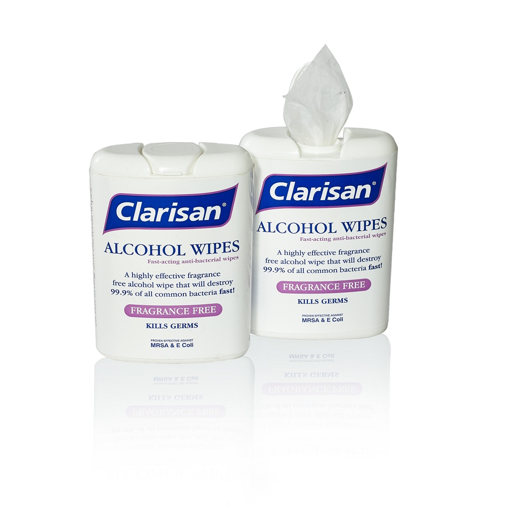 Alcohol-Free Hand Sanitising Wipes