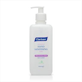 Square Hand Sanitiser Gel - 500ml
