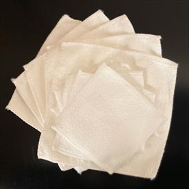 White micro fibre cloths